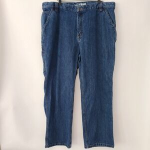 Carhartt Loose Fit cargo‎ carpenter jeans mens size 42x30